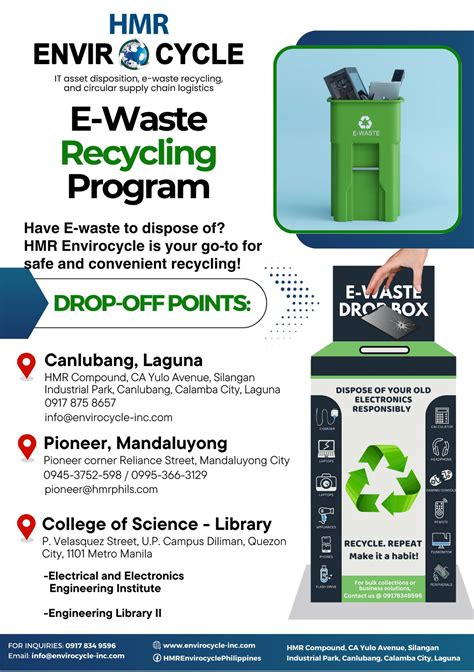 envirocycle philippines inc|HMR ENVIROCYCLE PHILIPPINES INC., CA YULO AVE., .